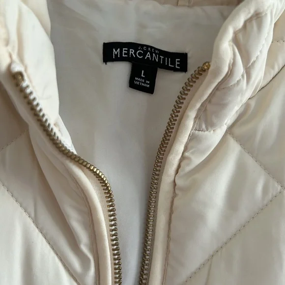 J Crew Mercantile Quilted Vest - Picture 4 of 4